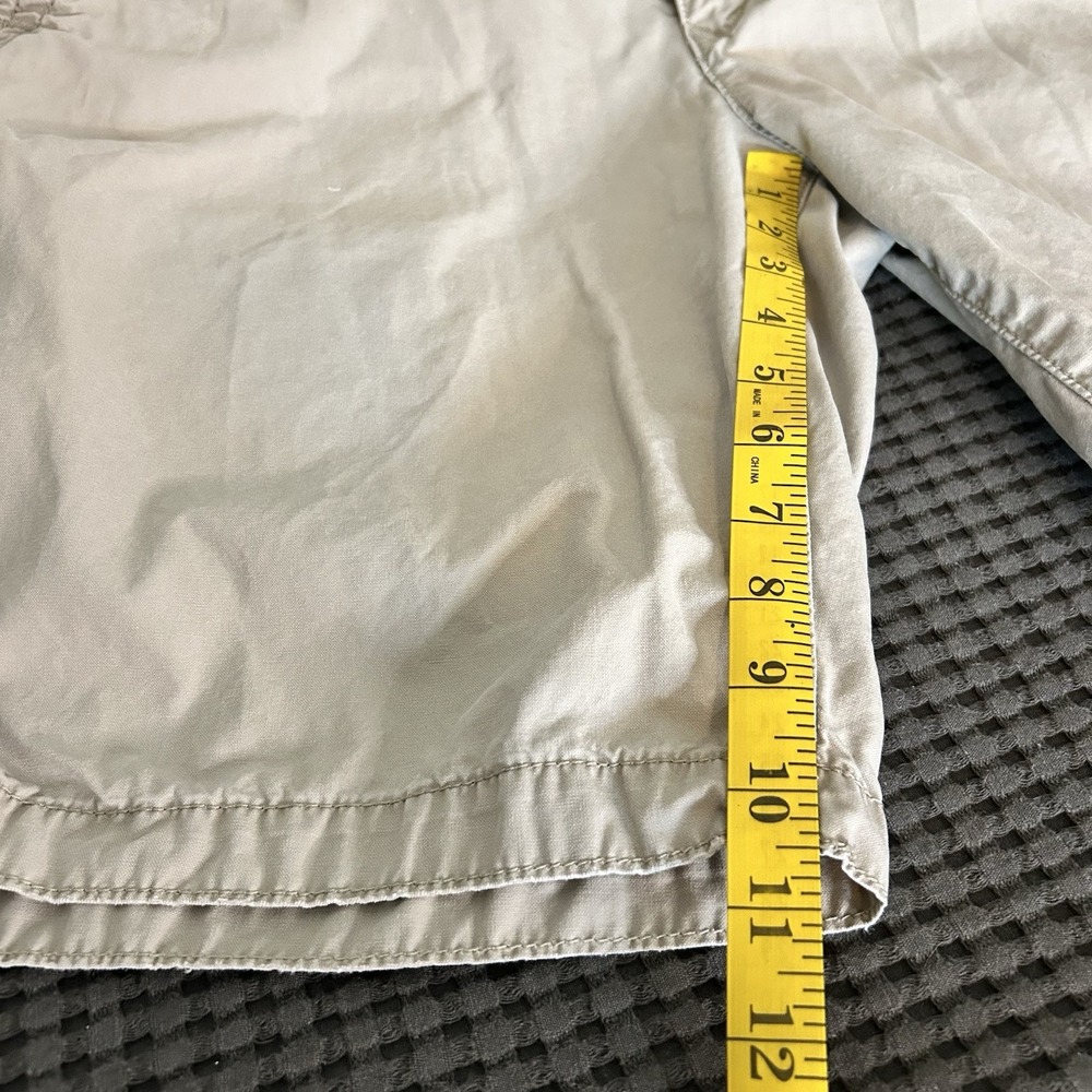 Express Incorruptible‎ Cargo Shorts Men's 36 Khaki Beige Y2K Streetwear Vintage - Picture 5 of 7